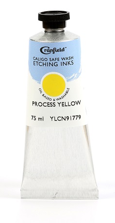Caligo Safe Wash Etching Ink Process Yellow 75ml - Click Image to Close